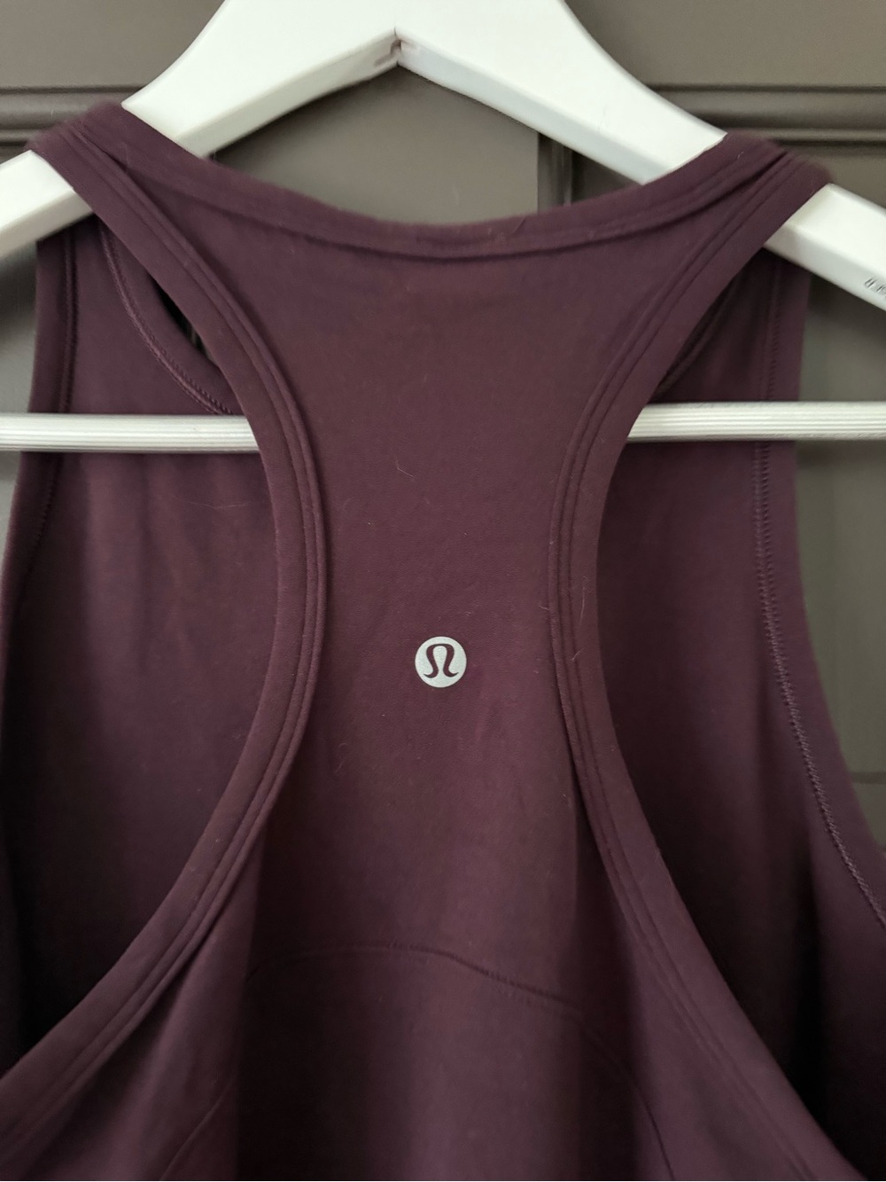 lululemon Align Waist Length Racerback Tank Black Plum 8 Purple Nulu - Picture 4 of 4
